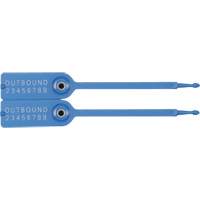 Gemini&reg; Tote Seals, 7-1/4", Plastic, Pull-Through Cam Industrial
