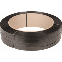Strapping, Polypropylene, 1/2" W x 7200' L, Black, Machine Grade Cam Industrial
