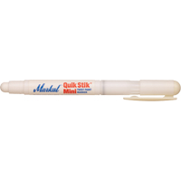 Quik Stik&reg; Mini Paint Marker, Solid Stick, White Cam Industrial