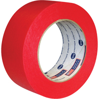 Utility Grade Coloured Masking Tape, 18 mm (3/4") x 55 m (180'), Red Cam Industrial