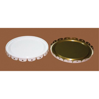 Pail with Lid, Metal, 20 L Cam Industrial