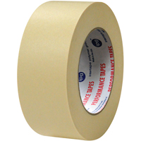 High Temp Premium Paper Masking Tapes, 48 mm (2") x 55 m (180'), Beige Cam Industrial