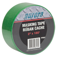 Painters Masking Tape, 50 mm (2") x 55 m (180'), Green Cam Industrial