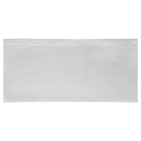 Pochette vierge pour bordereau d'exp&eacute;dition, 10" lo x 5-1/2" la, Style Insertion par l'arri&egrave;re Cam Industrial