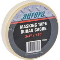 General Purpose Masking Tape, 18 mm (3/4") x 55 m (180'), Beige Cam Industrial
