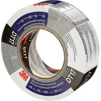 DT17 Super-Duty Duct Tape, 17 mils, Black, 48 mm (2") x 32 m (105') Cam Industrial