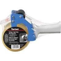 Tartan™ Box Sealing Tape with Dispenser, Light Duty, Fits Tape Width Of 48 mm (2") PG366 | Cam Industrial