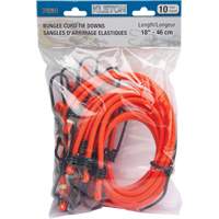 Bungee Cord Tie Downs, 18" Cam Industrial