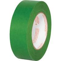 Premium Safe Tack Masking Tape, 36 mm (1-27/64") x 55 m (180.4'), Green Cam Industrial