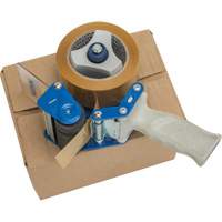 Box Sealing Tape, Acrylic Adhesive, 1.8 mils, 48 mm (2") x 110 m (328') Cam Industrial