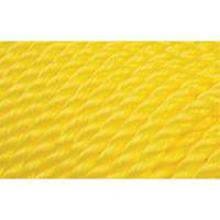 3/8" Braided Yellow Rope, Polypropylene, 630' Cam Industrial