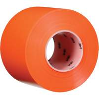 Ruban de marquage de planchers durable 971, 4" x 108', Vinyle, Orange Cam Industrial
