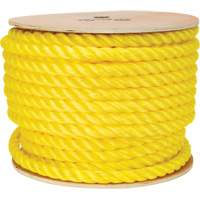 Braided Yellow Rope, Polypropylene, 144' Cam Industrial
