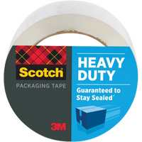 Scotch&reg; Heavy Duty Shipping Packaging Tape 3850, Hot Melt Adhesive, 48 mm (1-22/25") x 50 m (164') Cam Industrial