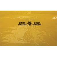 Waste Bags, Bio-Hazard, 38" L x 30" W, 2 mils Cam Industrial