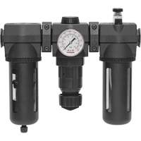 Filter, Regulator & Lubricator Modulair 400 with Manual Drain & Standard Bowl, 3/4" NPTF Cam Industrial