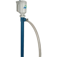 Pompe pour baril PFP, Polypropyl&egrave;ne/PVDF, 22 gal./min/40 gal./min Cam Industrial