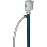 Trousse de pompe pour baril PFM-48 avec moteur M3V, Polypropyl&egrave;ne/PVDF/Acier inoxydable Cam Industrial