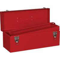 Tool Box, 7-1/8" D x 19" W x 7-1/2" H, Red Cam Industrial