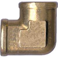 Forged 90° Elbow Pipe Fitting, FPT, Brass, 1/2" Cam Industrial
