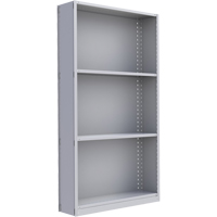 Interlok Shelving Unit, Steel, Boltless, 450 lbs. Capacity, 48" W x 88" H x 24" D Cam Industrial