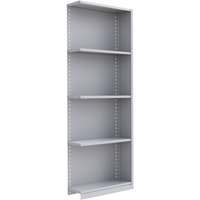 Interlok Shelving Unit, Steel, Boltless, 800 lbs. Capacity, 36" W x 100" H x 24" D Cam Industrial