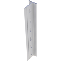 Interlok Boltless Shelving "T" Post, Steel, 112" High Cam Industrial