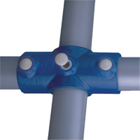 Single Socket Tee Structural Tube Clamp, 0.84" Cam Industrial
