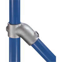 45° Single Socket Tee Structural Tube Clamp, 1.33" Cam Industrial