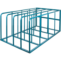 Standard Vertical Sheet Racks, 84" W x 50" D x 36-3/4" H, 4000 lbs. Capacity Cam Industrial