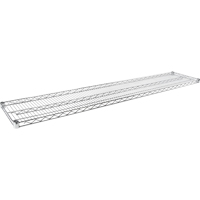 Tablette en treillis pour &eacute;tag&egrave;re robuste en treillis chromat&eacute;, 30" la x 18" p, Capacit&eacute; de 800 lb Cam Industrial