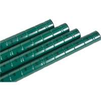 Heavy-Duty Green Epoxy Finish Wire Shelving Post Cam Industrial