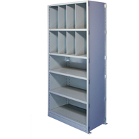 &eacute;l&eacute;ment de rayonnage Interlok, Acier, Sans boulons, Capacit&eacute; 800 lb, 36" la x 88" h x 12" p Cam Industrial
