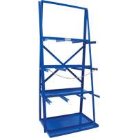 Bar Storage Rack, Vertical, 3 Levels, 36" W x 24" D x 84" H, 3000 lbs. Cap. Cam Industrial