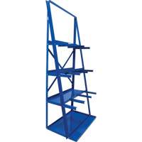 Bar Storage Rack, Vertical, 3 Levels, 36" W x 24" D x 84" H, 3000 lbs. Cap. Cam Industrial
