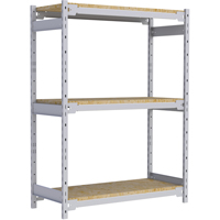 &eacute;tag&egrave;re-classeur de grande largeur, Acier, 3 Tablettes, 42" la x 18" p x 60" h Cam Industrial