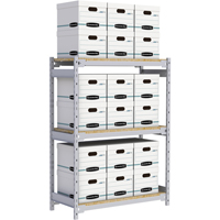 &eacute;tag&egrave;re-classeur de grande largeur, Acier, 3 Tablettes, 42" la x 18" p x 60" h Cam Industrial