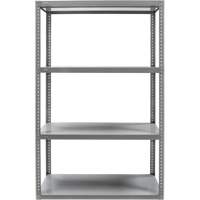 Heavy-Duty Shelving, Steel, Bolted, 3000 lbs. Capacity, 36" W x 72" H x 18" D Cam Industrial