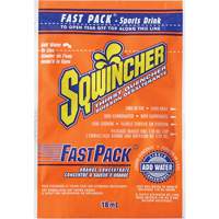 Sqwincher&reg; Boisson de r&eacute;hydratation Fast Pack, Emballage-portion, Orange Cam Industrial