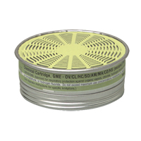 Cartouches pour respirateurs Comfo, Cartouche gaz/vapeur, Gaz multiples/Vapeur organique Cam Industrial