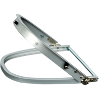 Support de visi&egrave;re en aluminium pour casques &agrave; fentes de North Cam Industrial