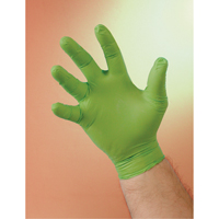 N-Dex&reg; Gloves, Small, Nitrile, 4-mil, Powder-Free, Green Cam Industrial