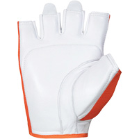 Gants Vibrastop demi-doigts antivibrations, Taille Moyen, Paume Ch&egrave;vre Cam Industrial