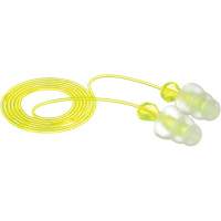 E-A-R Tri-Flange Reusable Earplugs, Corded, Bulk - Polybag, 26 dB NRR, One-Size Cam Industrial