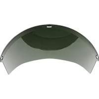 Molded Faceshield Window, Polycarbonate, Green Tint Cam Industrial