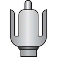 Tiges de s&eacute;curit&eacute; pour support porte-drapeau, usage intensif - accessoires & pi&egrave;ces de rechange Cam Industrial