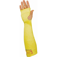 Sleeves, Kevlar&reg;, 18", ANSI/ISEA 105 Level 3, Yellow Cam Industrial