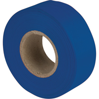 Flagging Tape, 1.2" W x 300' L, Blue Cam Industrial