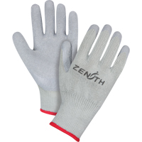 Gants enduits &agrave; doublure confortable en caoutchouc naturel, 9/Grand, R&ecirc;vetement Latex de caoutchouc, Calibre 10, Enveloppe en Polyester/Coton Cam Industrial