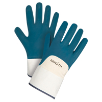 Gants &agrave; poignet de s&eacute;curit&eacute; de poids lourd, 10/T-Grand, R&ecirc;vetement Nitrile, Enveloppe en Coton Cam Industrial